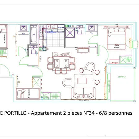 Familial A Gourette Pour 8 Pers, Piscine Hiver/ete, Animaux Acceptes - Fr-1-860-57 Lejlighed